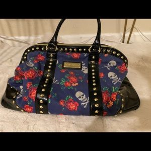 Betsey Johnson big flower and skull